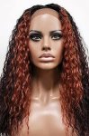 MD-SXLF-EVIA: 100% HUMAN HAIR BLENDED SWISS LACE FRONT WIG