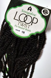 MD: LOOP TWIST: LOOP SENEGALESE TWIST 18" BRAID