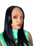 MD-LPW-EASTON: LACE PART LONG STRAIGHT STYLE WIG