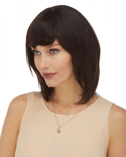 WB-H-PADMA: REMY HUMAN HAIR PAGE BOY SHORT BANGS WIG - Click Image to Close