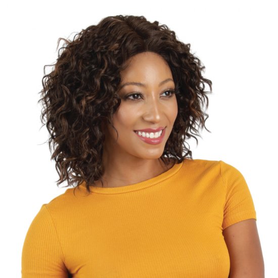 HP-NBS-I1975: LACE FRONT SLIGHT WAVY CURL MIDDLE PART WIG - Click Image to Close