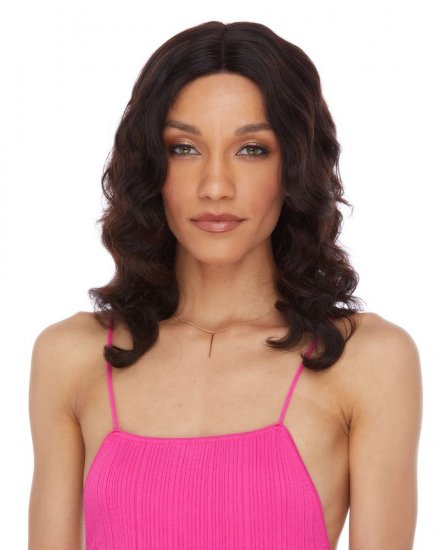 WB-HL-ARUBA: LACE FRONT REMY HUMAN HAIR LOOSE NATURAL CURLS WIG - Click Image to Close