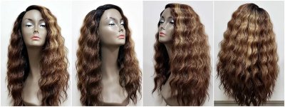 MD-LPW-MABEL: LONG HIGH DEFINITION LACE PART WAVY STYLE WIG