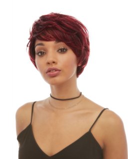 WB-H-TANIA: REMY HUMAN HAIR SHORT PIXIE STYLE WIG