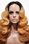 MD-SLP-AGNES: LACE PART EXTRA LONG LOOSE BODY CURL WIG