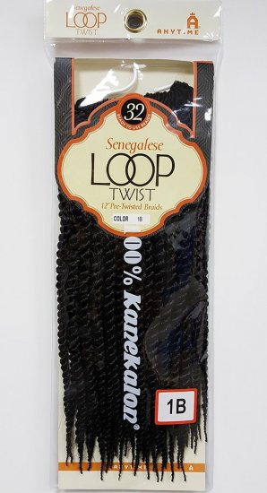 MD-LOOP TWIST 12" LOOP SENEGALESE TWIST BRAID - Click Image to Close