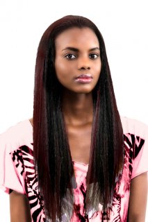 MD-TM- DAINA : LONG YAKY TEXTURE STRAIGHT LAYERED CUT HALF WIG