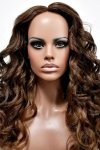MD-SLF-GLORY: SWISS LACE FRONT SIDE PART LONG LOOSE CURL WIG