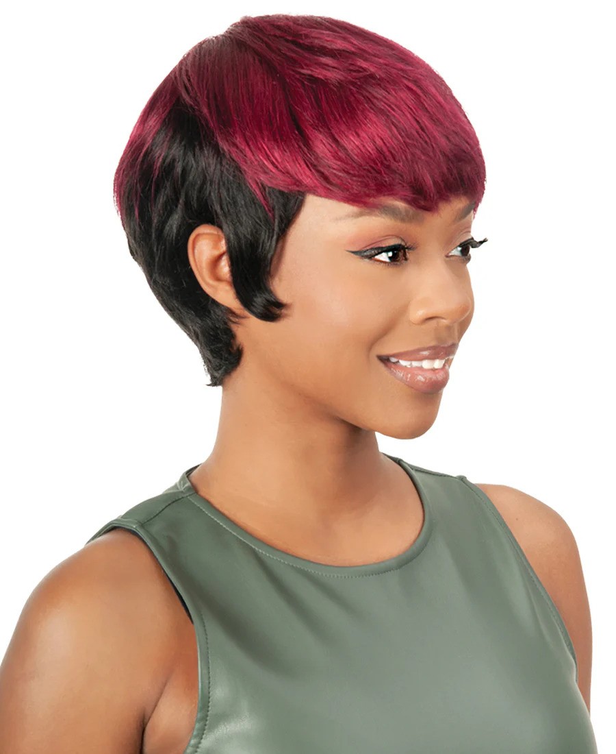 CH-BFWPX01: HUMAN HAIR PIXIE STYLE WIG - Click Image to Close