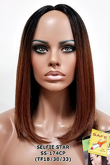 MD-SS-174-CP: LACE PART CENTER PART MEDIUM STRAIGHT WIG - Click Image to Close