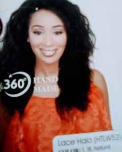 JZ-LACE HALO HTLW52: WHOLE LACE 100% VIRGIN HUMAN HAIR WIG