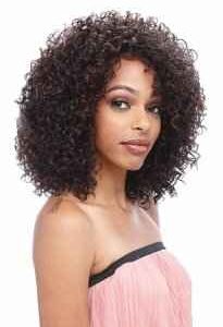 VA-SUPER DIANA: PREMIUM FIBER FULL CAP CURLY WIG