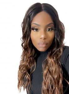 MD-IL-BELISA: SWISS LACE FRONT CENTER PART LOOSE BEACH WAVE WIG