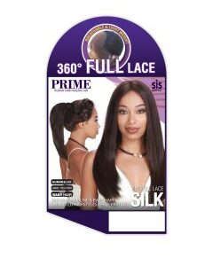 RI- SILK: HUMAN HAIR BLEND LACE FRONT WIG