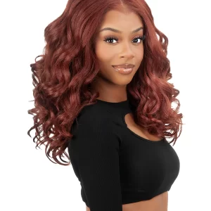 CH-MHH04 : MAGIC LACE HAIRLINE WAVY MEDIUM WIG