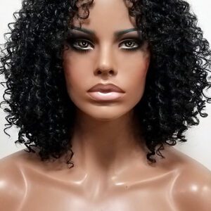 MD-LPW-REYNA: LACE PART CENTER PART NATURAL SPRING CURL WIG
