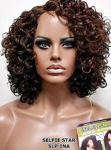 MD-SLP-INA: LACE PART OFF CENTER PART NATURAL WATER DEEP CURL WIG