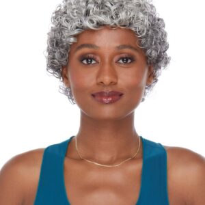 WB-HS-COILED: CURLY SHORT WIG
