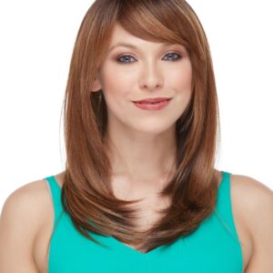 WB-HS-ROMANTIC : CLASSIC STRAIGHT LAYERS BANGS  WIG