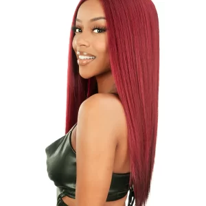 CH-CTLP01: CENTER LACE PARTING STRAIGHT HAIR WIG