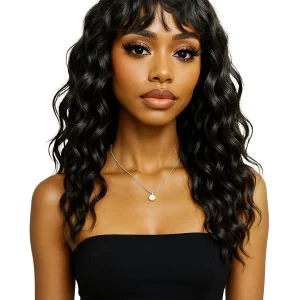 CH-CT508: LONG LAYERED WAVY BANG WIG